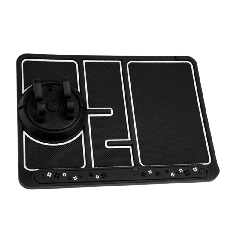 Tapis antidérapant et support de téléphone pour voiture