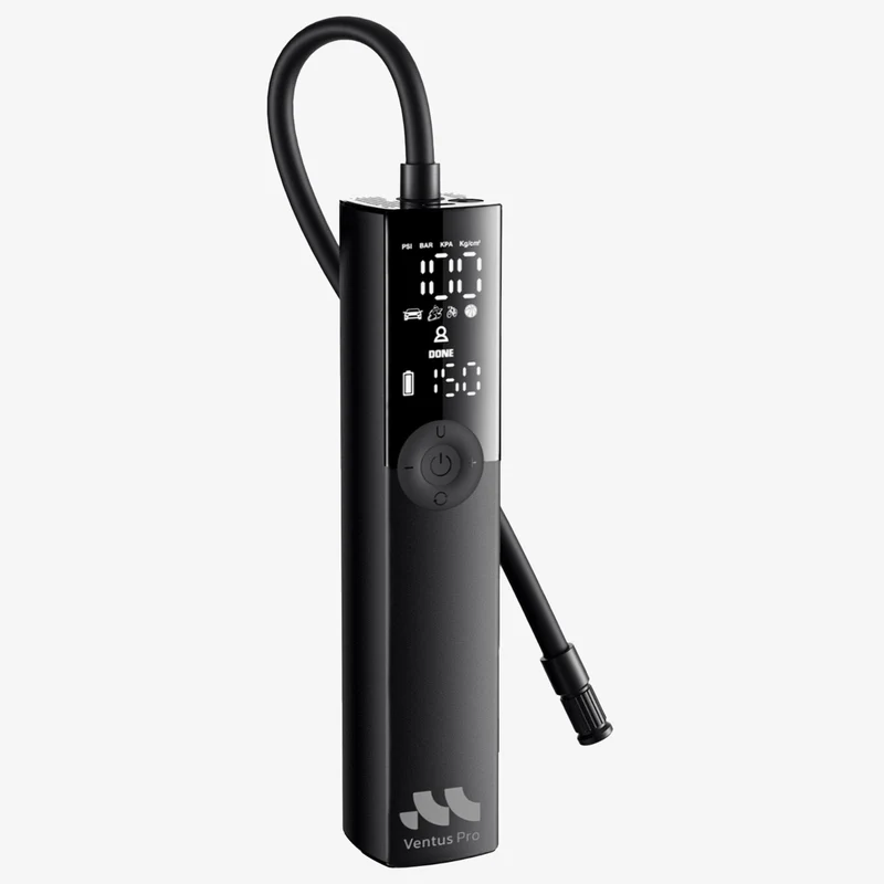 Ventus Pro Tire Inflator: More Power. Inflate in 1 minute.