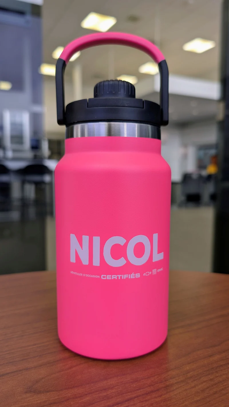 NOUVEAUTÉ ! Bouteille d'eau NICOL