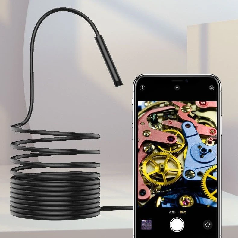 Caméra Endoscope HD 1080p - Inspection Moteur Flexible