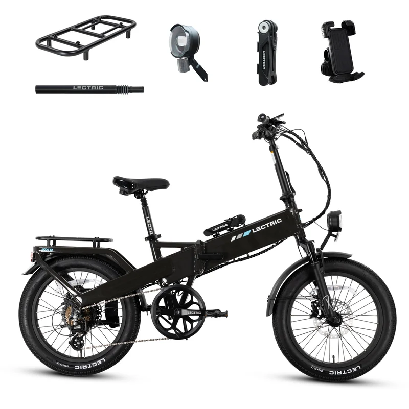 XP4 750 Tempest Grey + FREE LevelUp Rack, Bike Lock, Elite Headlight, Phone Mount, Suspension Seat Post ($505 Value) [CA]