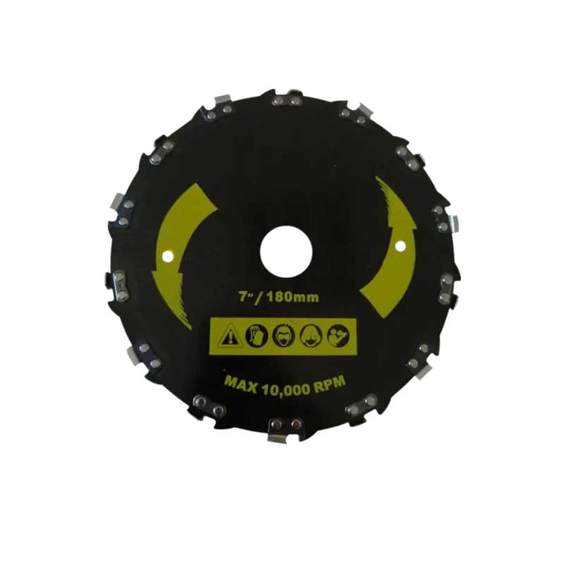 Scie circulaire pour coupe-bordures en acier à grande vitesse