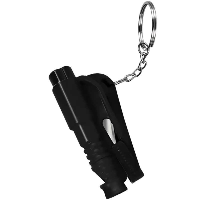 Outil essentiel 2 en 1 brise vitre et coupe ceinture