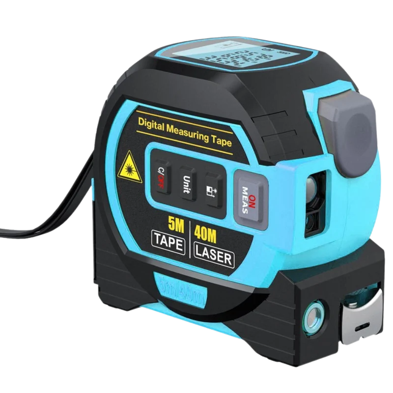 Mètre à ruban laser 3-en-1