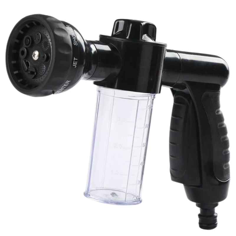 Pistolet de lavage de voiture haute pression avec distributeur de savon