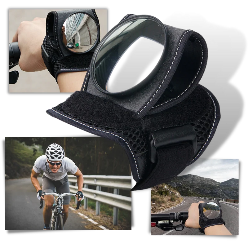 Rétroviseur de poignet pour bicyclette