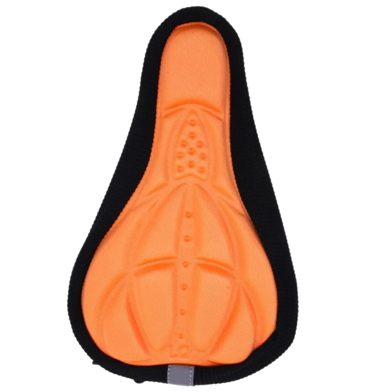 Coussin de selle de vélo rembourré en gel de silicone