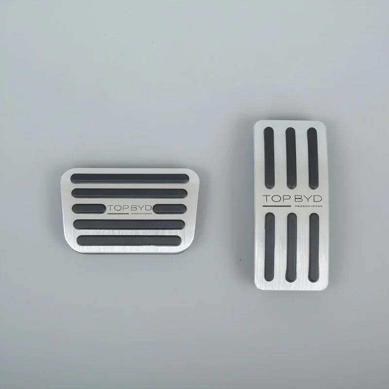 Brushed Aluminum Anti-Slip Pedal for BYD
