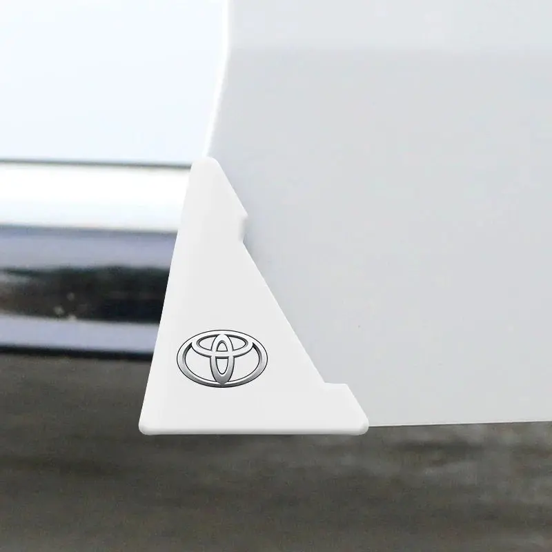 Protège portière voiture - Noir & Blanc - Angle PRO MAX
