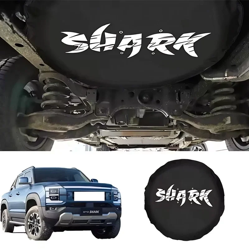 Leather Spare Tire Cover for BYD Shark 6
