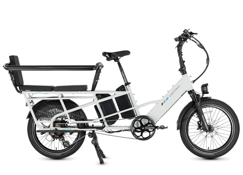 XPedition2 Stratus White Dual-Battery eBike