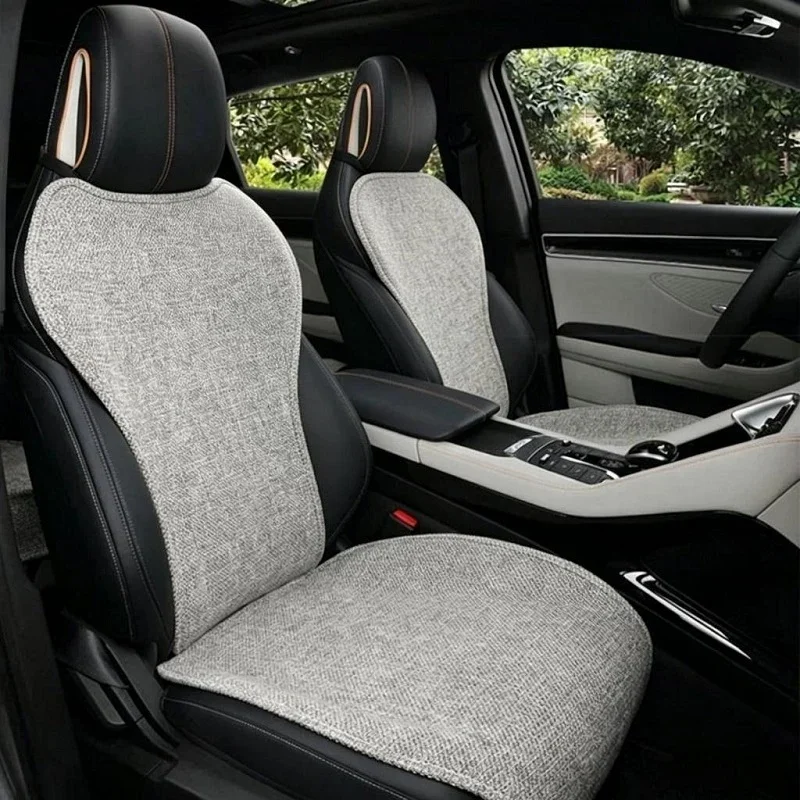 Linen Car Seat Cushion for BYD (5-seater full set)