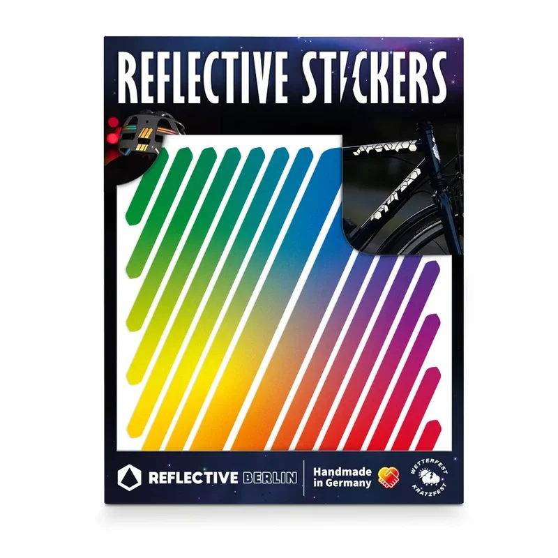 Stickers réfléchissants REFLECTIVE Berlin pour vélo et casque