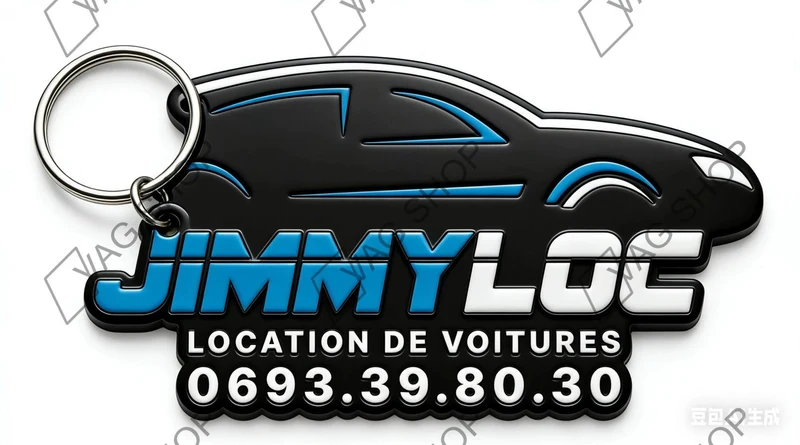 Pack de 1000 porte-clés personnalisés