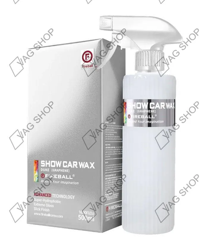 Cire de protection hydrophobe Quick Detailer Fireball SHOW CAR WAX DUKE (base de céramique graphène)