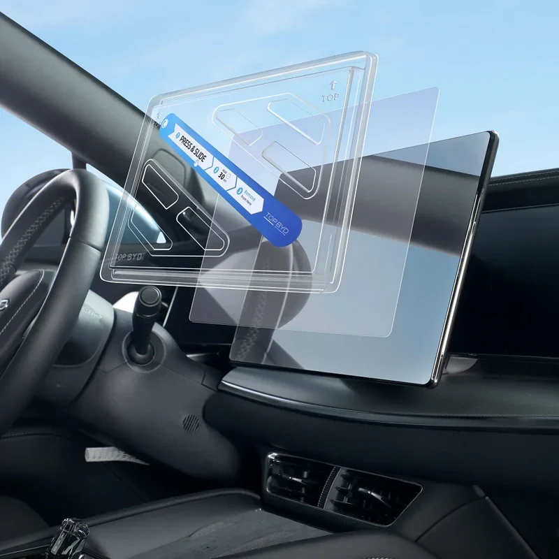 BYD Tempered Glass Screen Protection with Installation Tool