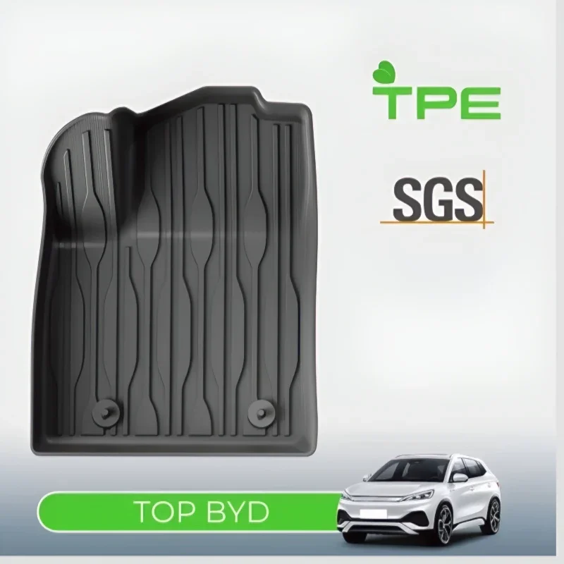 All Weather Floor Mats Interior Liners for BYD Atto 3/Atto 3 EVO