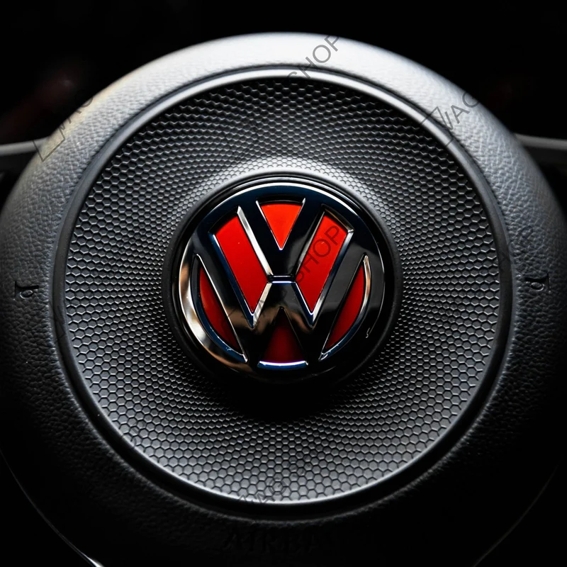 Sticker de volant VW (fond de logo)