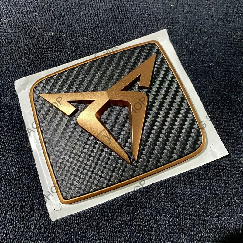 Logo/Badge Cuivre Carbone pour (Seat) Cupra, Ateca Formentor...