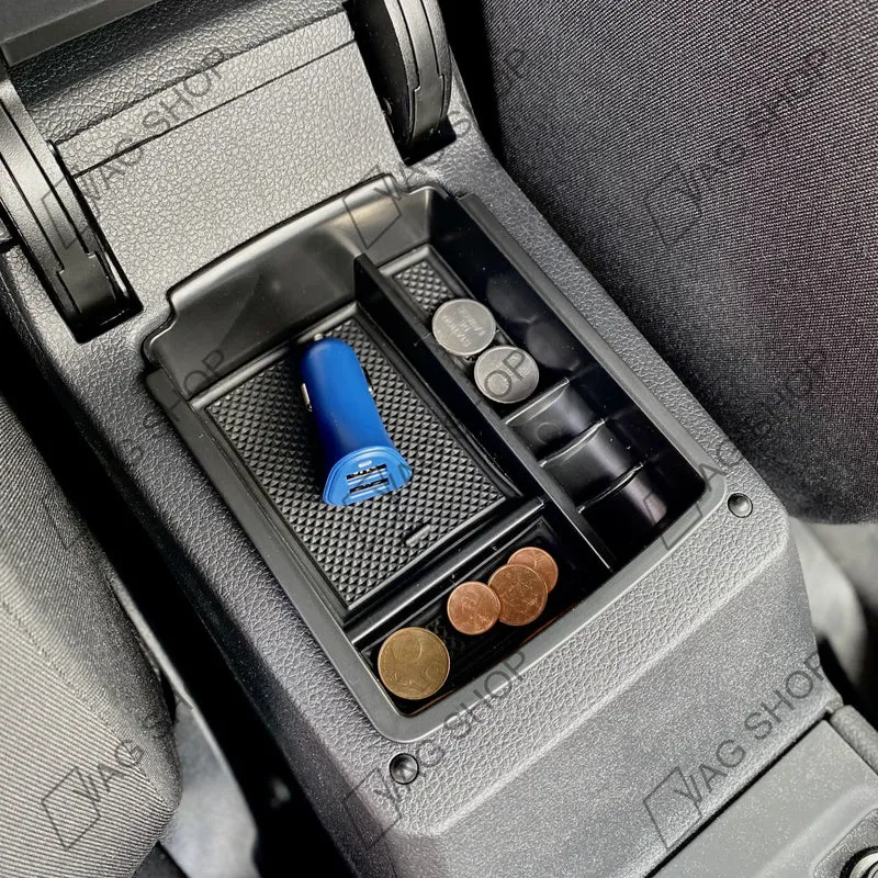 Boîte de rangement pour accoudoir VW Golf 7 & Audi