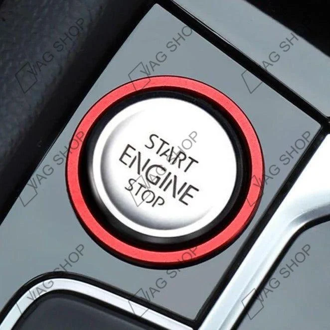 Couvre bouton Démarrage sans Clé pour VW Golf & Polo