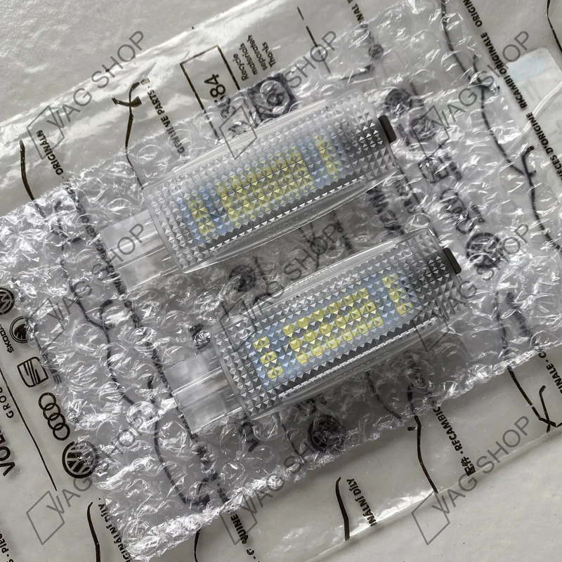 Modules LED Haute Puissance éclaireurs de courtoisie/pare-soleil pour VW Golf 5/6/7