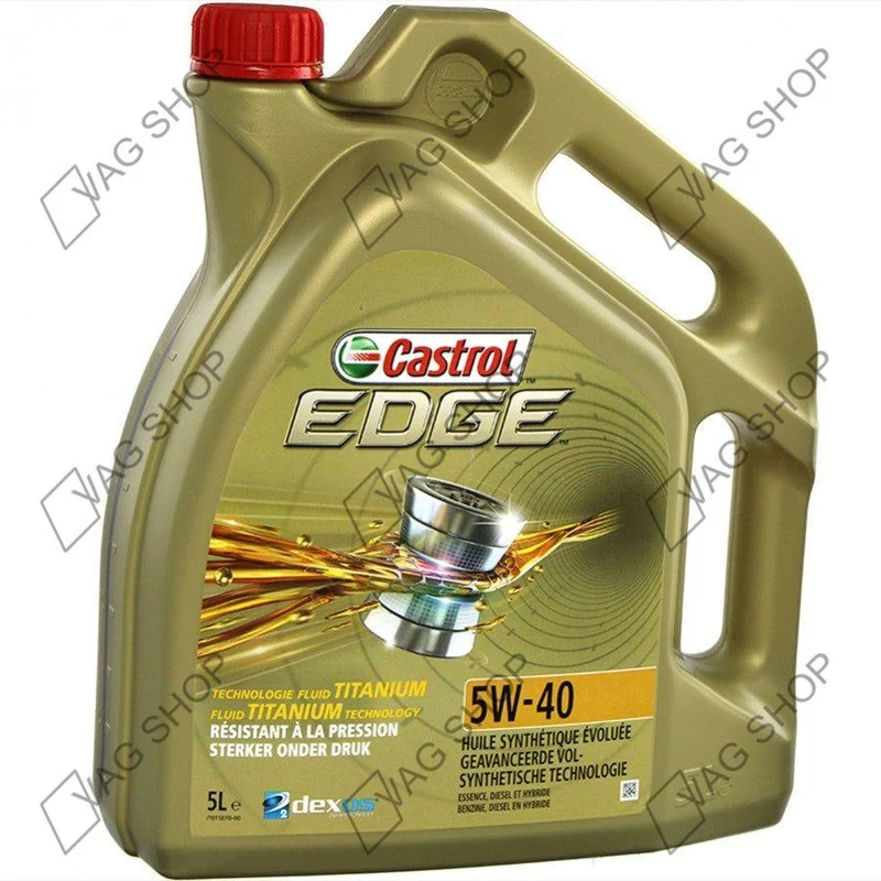 Huile moteur Castrol Edge Titanium 5W40