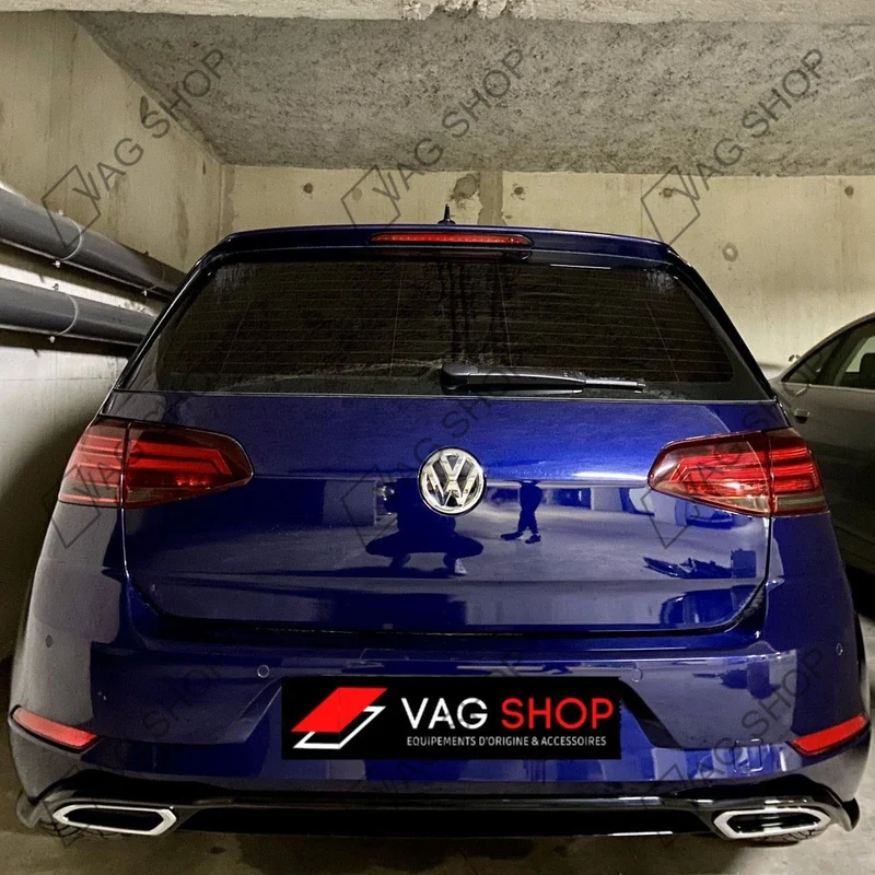 Diffuseur R-Line noir pour VW Golf 7/7.5