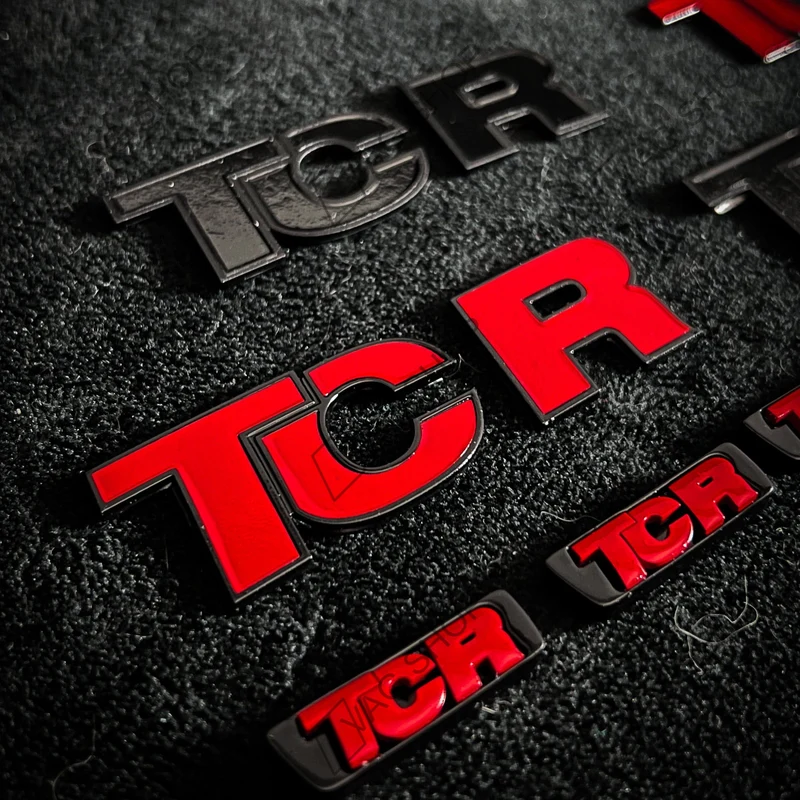 Badge/Monogramme/Logo arrière coffre et calandre Golf 7 GTI TCR