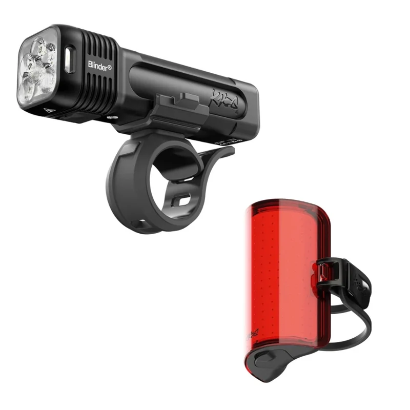 Kit d’éclairage LED vélo Knog Blinder Pro 1400 / Cobber Reflex Rear