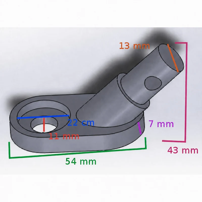 Fixation sur roue arrière pour remorque vélo