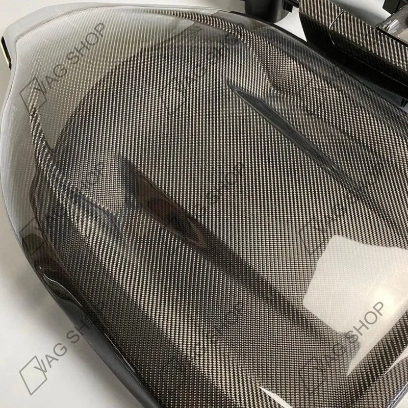 Coques de sièges arrières RS3 8V en carbone