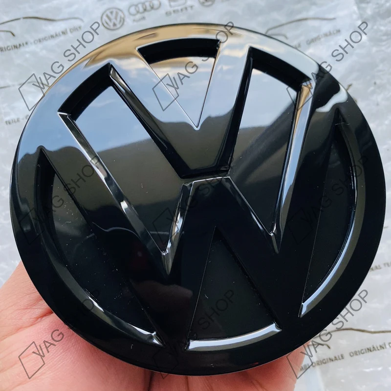 Logo noir VW toutes Polo (arrière)