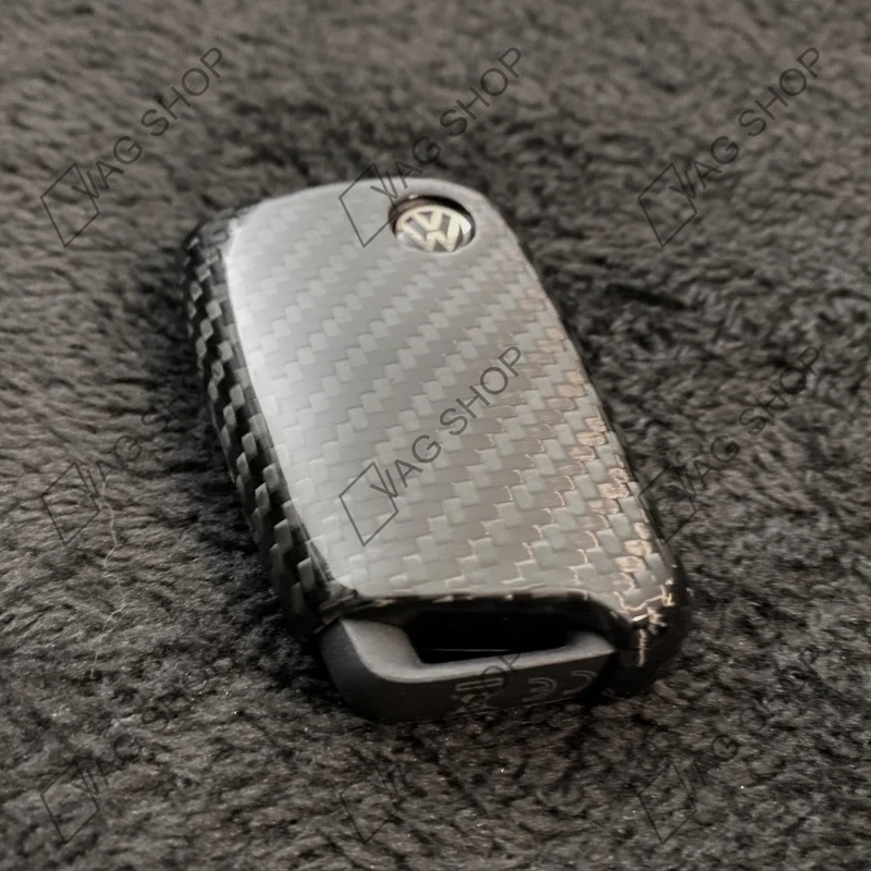 Coque de Clé Carbone pour VW Golf 7/7.5, Polo AW, Audi A1 GB...