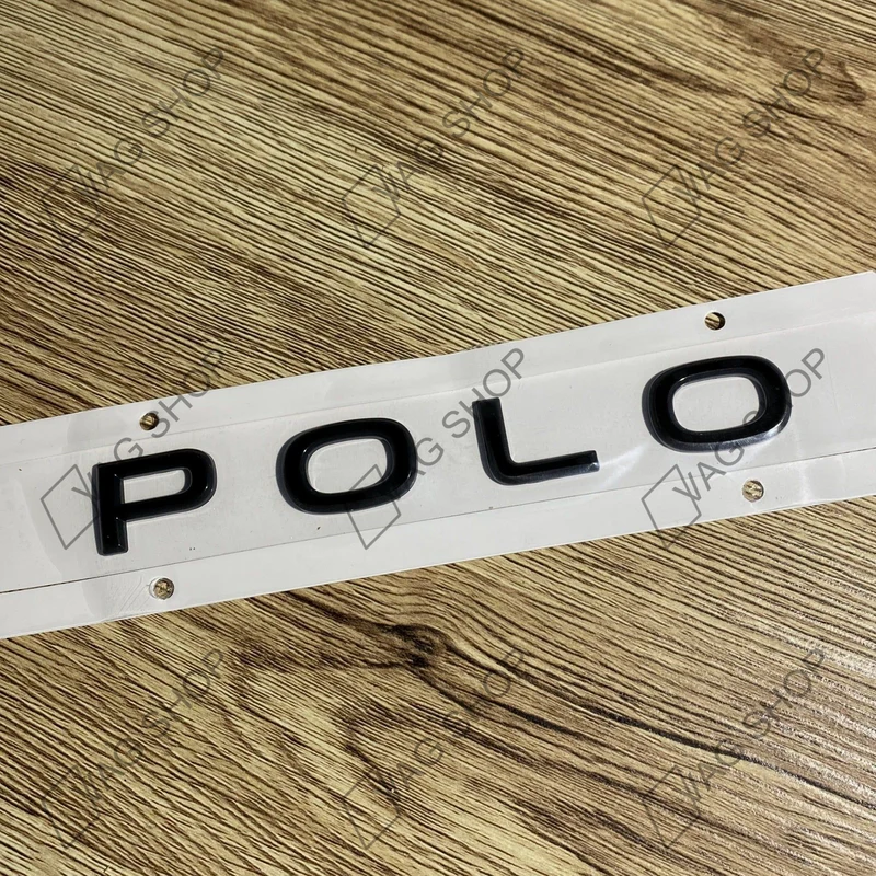 Monogramme/Badge Logo VW Polo Golf Facelift noir