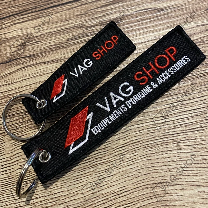 Porte-clés VAG SHOP noir