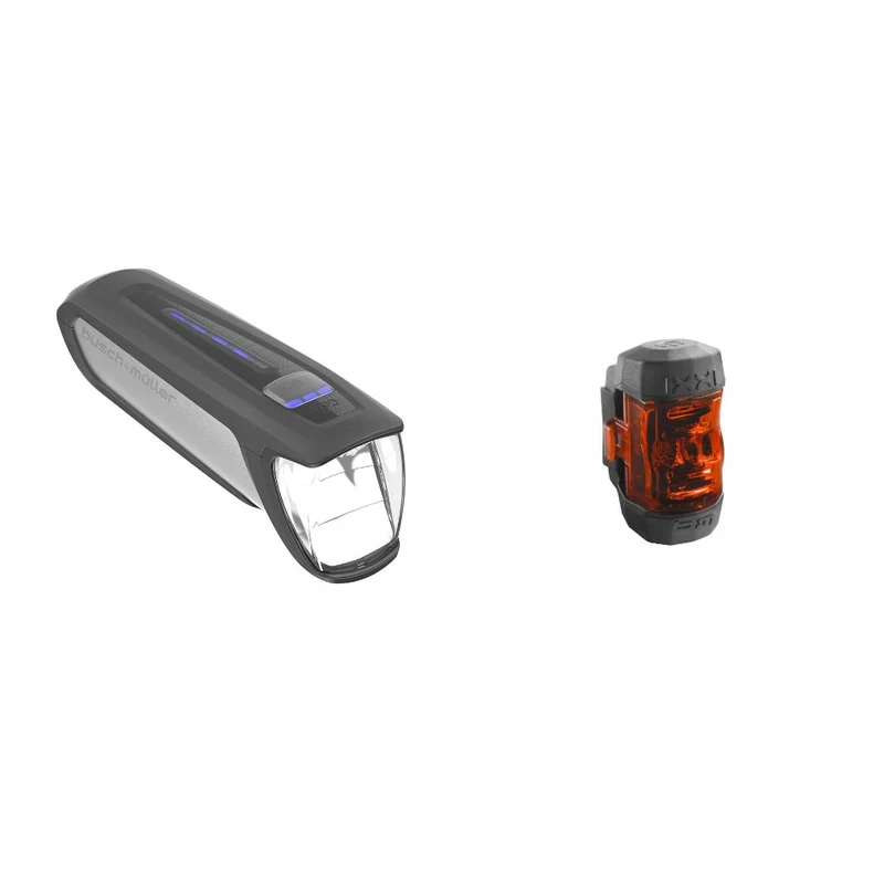 Kit de feux avant et arrière pour vélo Busch+Müller IXON Core 2 et IXXI