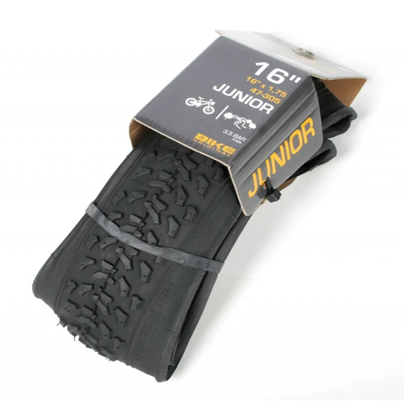 Pneu vélo 16 x 1.75 pouces tringles souples