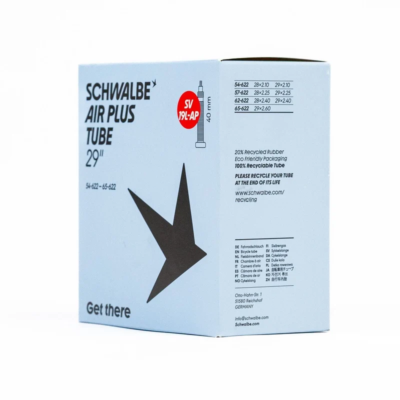 Chambre à air Air Plus Schwalbe 29 / 29+