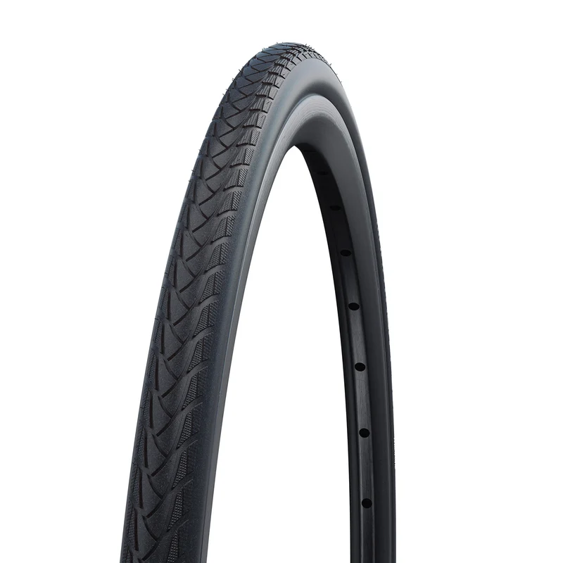 Pneu vélo Schwalbe Marathon Plus Black'n'Roll 24" pour fauteuil
