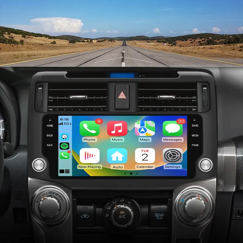 AWESAFE Car Radio Stereo Android 13 with Wireless CarPlay & Android Auto for Toyota 4Runner - 2010