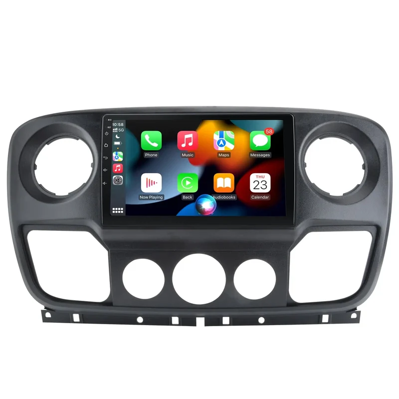 AWESAFE Android 13 Autoradio 10.1 pouces 4G 4+64 Go avec BT/DSP/Android Auto & CarPlay sans fil - pour Renault Master/Nissan NV400/0pel Movano 2010-2016