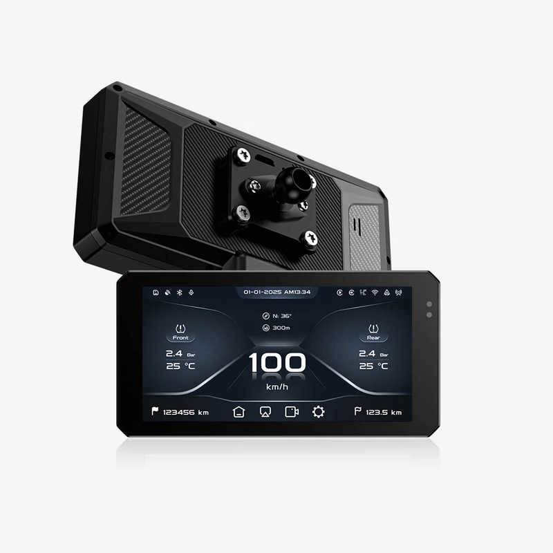 JADO S6 Motorcycle CarPlay & Android Auto Riding System