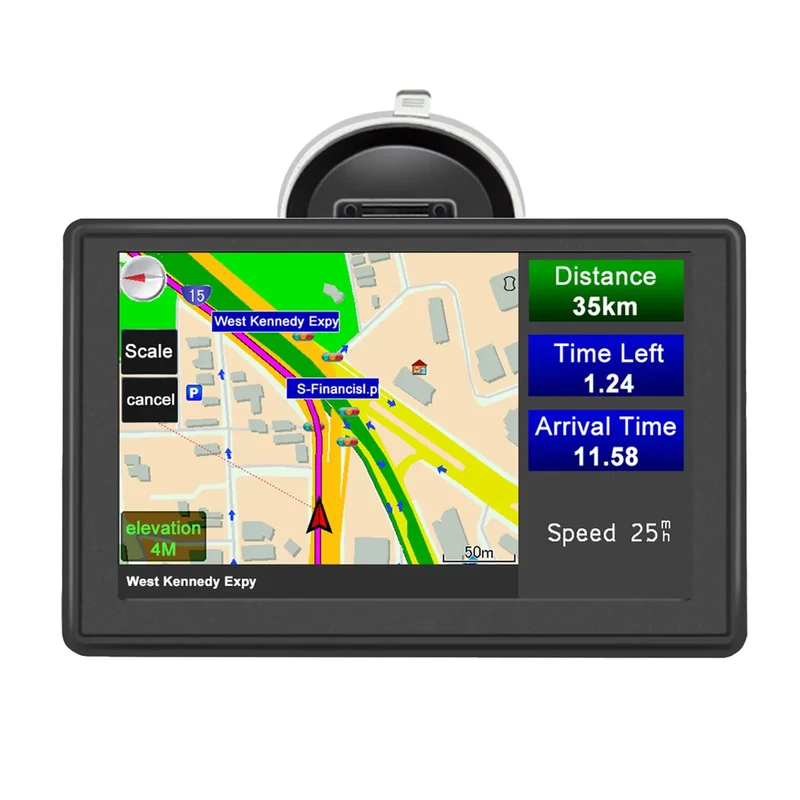 AWESAFE 5 inch GPS Navigation for Cars Australia Sat Nav for Trucks Lorry 2026 Maps POI Postcode Speed Camera Alerts