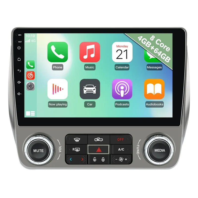 AWESAFE Android Car Radio 9 Inch with CarPlay Bluetooth WiFi SWC FM Radio for Chevrolet Camaro 2010-2015