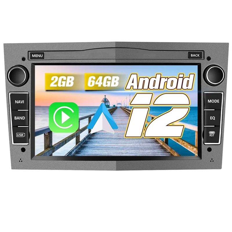 AWESAFE Android Car Stereo Para Opel Upgrade Radio con Pantalla táctil con Carplay inalámbrico Android Auto, Soporte Bluetooth WiFi Navegación GPS
