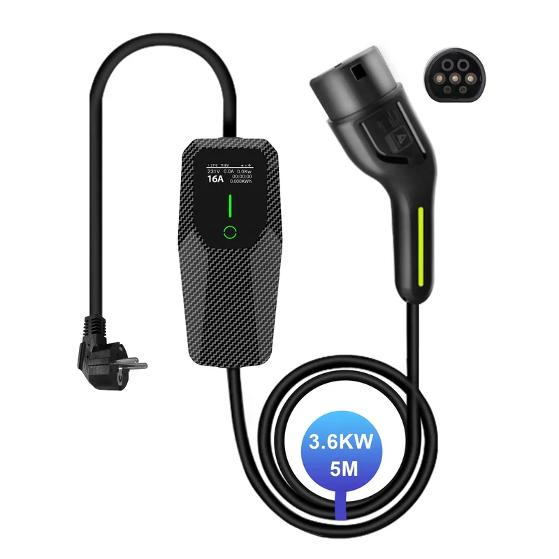AWESAFE PortableTyp 2 Universal EV Ladegerät3.6kW EV Mobile Wallbox