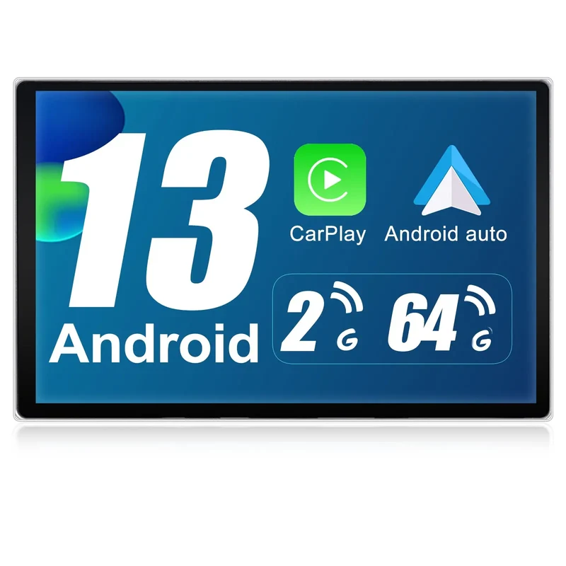 AWESAFE Android 13 Autoradio Stereo 13,1 Zoll mit Bluetooth/GPS/FM, Wireless CarPlay & Android Auto - Für Fiat Ducato/Peugeot Boxer/Citroën Jumper