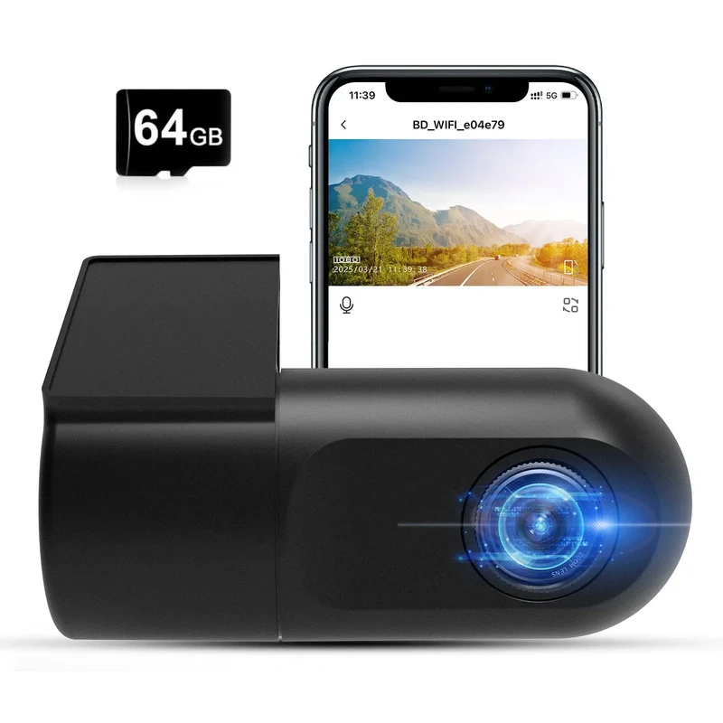 AWESAFE AHD 1080P Mini Dash Cam - WiFi Car Camera