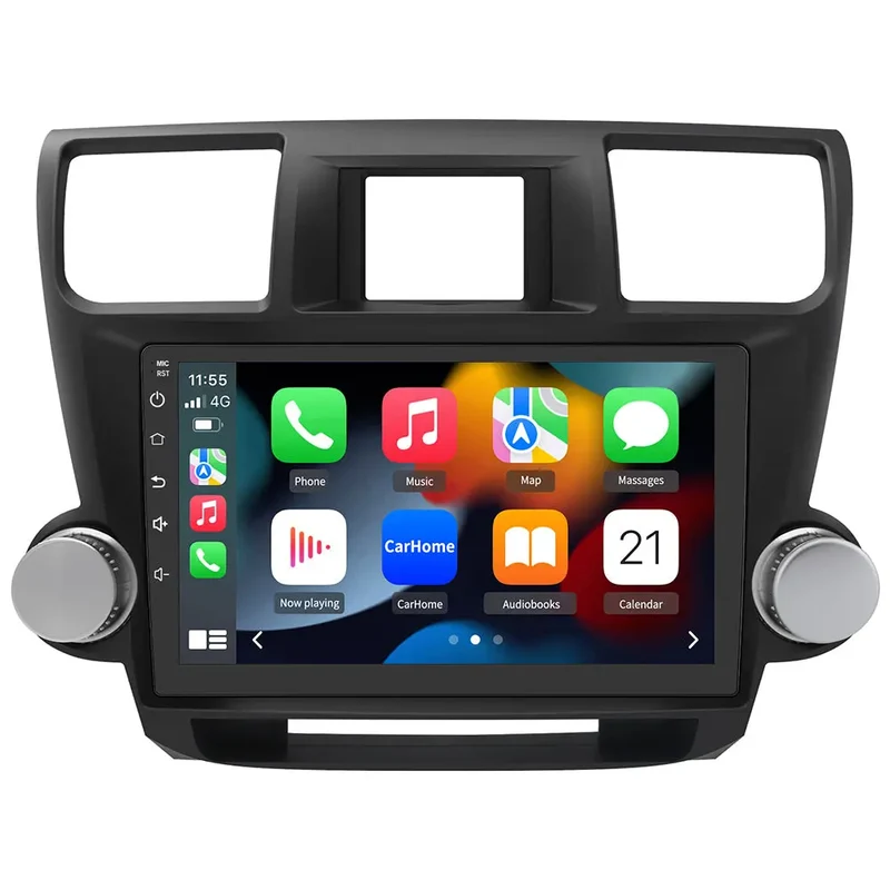 AWESAFE Android 13 Car Radio Stereo for Toyota Highlander - Wi 2009-2013